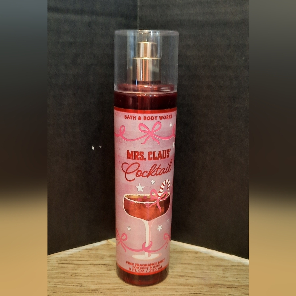 "MRS CLAUS COCKTAIL"  BATH AND BODY WORKS